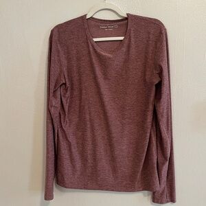 Outdoor Voices Cloudknit Long Sleeved Top, Size Small